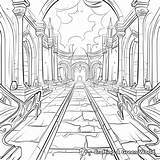 Beis Hamikdash Coloring Pages  Free & Printable sketch template