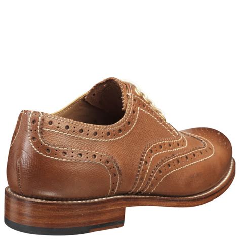 Grenson Women's Rose Brogues - Tan | FREE UK Delivery | Allsole