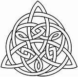 triquetra  Celtic coloring Designs Art sketch template