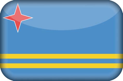 Aruba flag emoji - Country flags