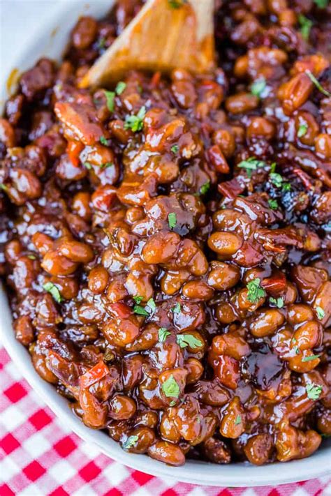 Homemade Baked Beans Recipe (the BEST!) - Oh Sweet Basil