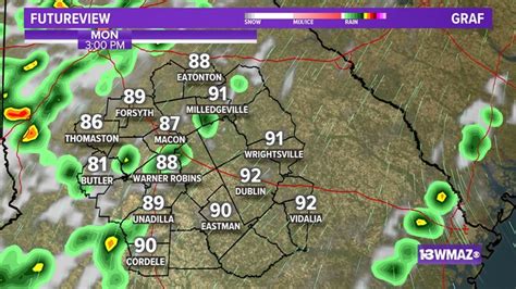 Central Georgia weather forecast | 13wmaz.com