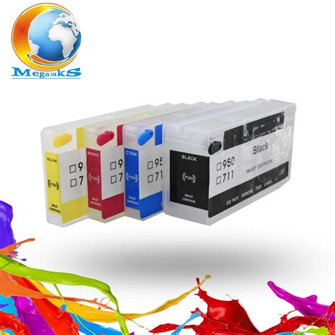 High Quality Free Shipping desktop printer for hp designjet T120 T520 ink cartridge With ...