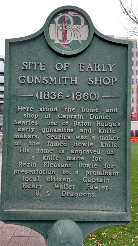 Read the Plaque - Site of Early Gunsmith Shop (1836-1860)