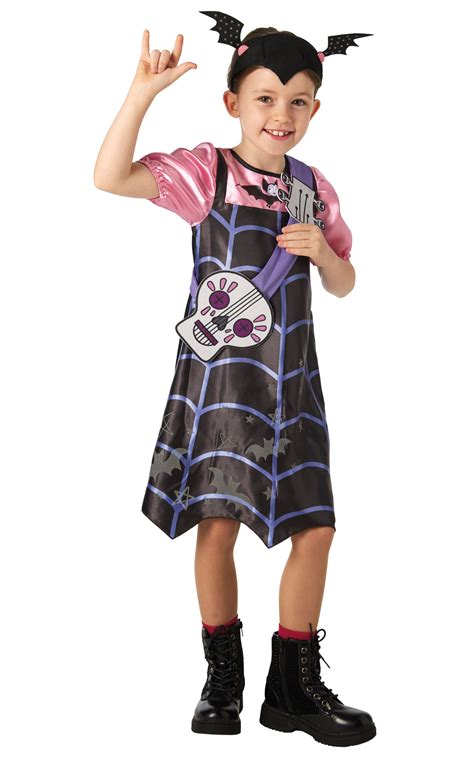 Deluxe Vampirina Girls Costume | Letter "V" Costumes | Mega Fancy Dress