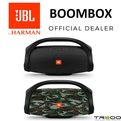 [Discontinued] JBL Boombox Waterproof Wireless Bluetooth Portable Speaker, Audio, Soundbars ...