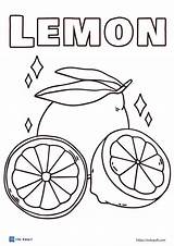 11 Free lemon coloring pages PDF  ESL Vault sketch template