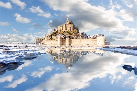 Mont Saint-Michel Manche France [5429x3619] | Landscape photography ...