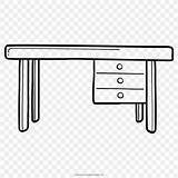 Coloring Pages Desk sketch template