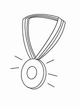Olympic Medals Coloring Pages sketch template
