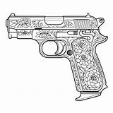Printable Guns Coloring Pages Free For Kids And Adults sketch template