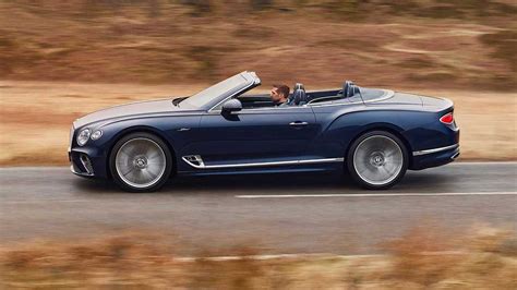 Bentley Continental GT Speed Convertible Debuts As 650-HP Droptop - CarsRadars