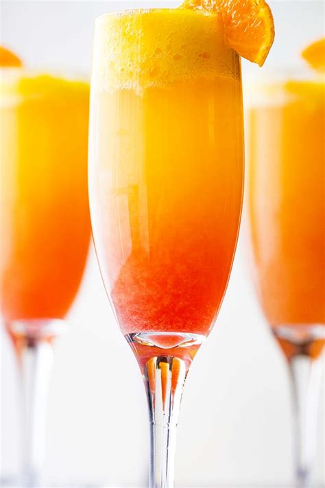 Sunrise Mimosa Recipe | Gorgeous Mango Cocktail Recipe | Mimosa recipe ...