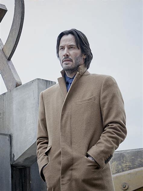 Siberia Keanu Reeves Trench Coat - The Movie Fashion