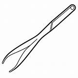 Premium Vector  Tweezers Coloring Page Outline coloring Book Line sketch template