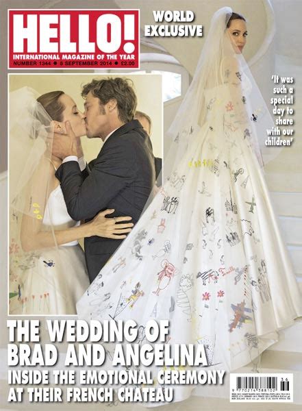 Pictures from Angelina Jolie and Brad Pitt's wedding revealed!