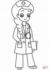 Cartoon Nurse coloring Page  Free Printable Coloring Pages sketch template
