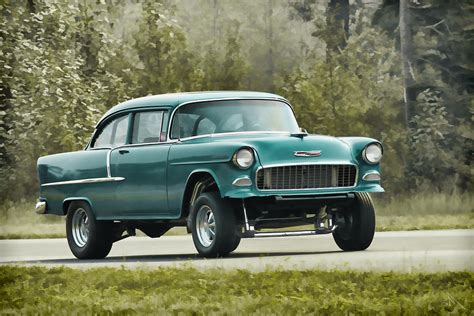 1955 Chevrolet Gasser Photograph by Steve McKinzie