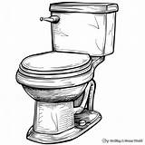 Toilet Coloring Pages  Free & Printable sketch template