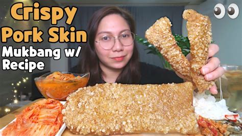 CRISPY PORK SKIN | Mukbang Philippines | Chef Obang - YouTube