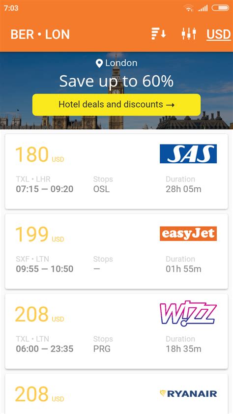 Cheap Flights - World of Mobile Apps