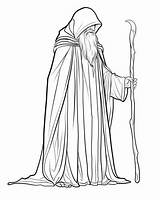 Odin Allfather Coloring Pages  Norse Mythology sketch template