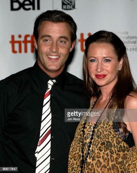 Actor Ben Mulroney and wife Jessica Brownstein arrive at the "The ...