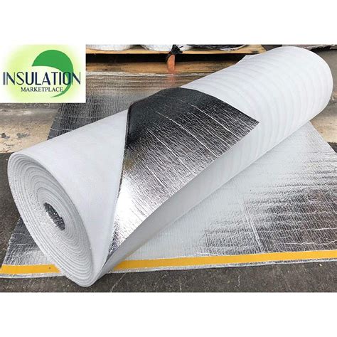 SmartSHIELD -3mm 48"x50Ft Reflective Insulation roll, Foam Core Radiant ...