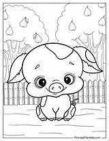 30 Pig Coloring Pages Free PDF Printables sketch template