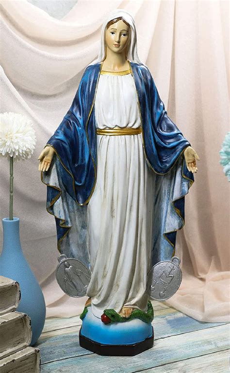 The Holiday Aisle® Virgin Mother Mary Madonna With Miraculous Miracle ...