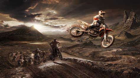 1920x1080 HONDA CRF 450R Riders Jumping From The Sand Mud Laptop Full HD 1080P ,HD 4k Wallpapers ...