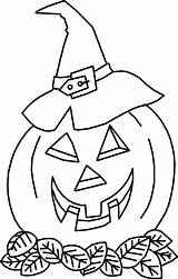 Jack O Lantern Kids Coloring Pages sketch template