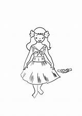 Lei Cute sketch template