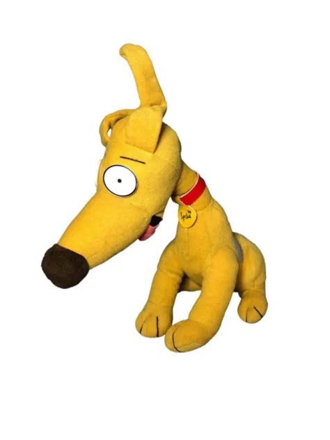 NICKELODEON RUGRATS SPIKE The Dog Soft Plush Toy 1997 Vintage Cuddly 15 ...