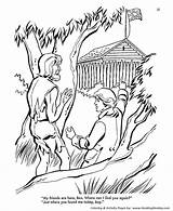 Treasure Island coloring Pages  Ben Gunn Shows Jim Hawkins The sketch template