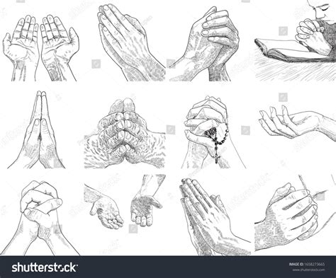 22,251 Praying Hands Drawing Images, Stock Photos & Vectors | Shutterstock