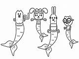 Wubbzy Walden Coloring Pages sketch template