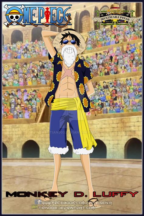 Monkey D Luffy Dressrosa Outfit by Tian003 on DeviantArt