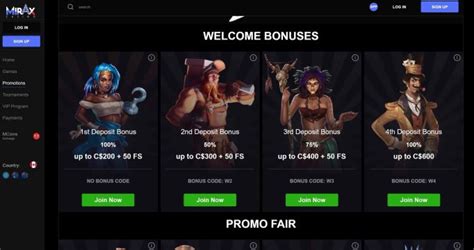 Mirax Casino Review CA 2024 - $1,500 Bonus + 150 Free Spins