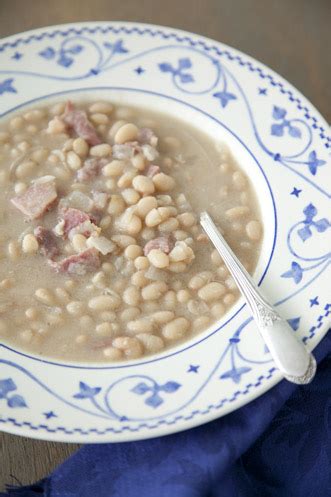 U.S. Senate Bean Soup with Ham & Navy Beans Recipe - Paula Deen