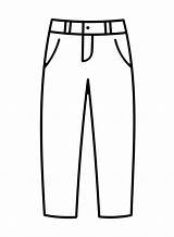 Baggy Pants Kleurplaten  Broeken Voor sketch template
