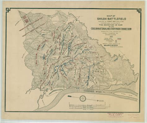 Mapping the Battle of Shiloh – The Unwritten Record