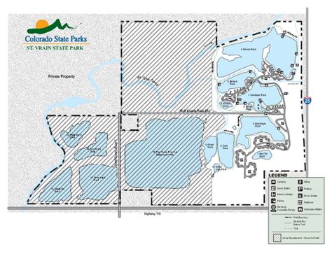 St Vrain State Park Map - 3525 State Highway 119 Firestone CO • mappery