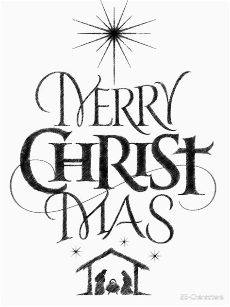 black and white christian christmas clipart 20 free Cliparts | Download images on Clipground 2024