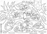 Interior And Family Life Of Ants In An anthill coloring For Children  sketch template