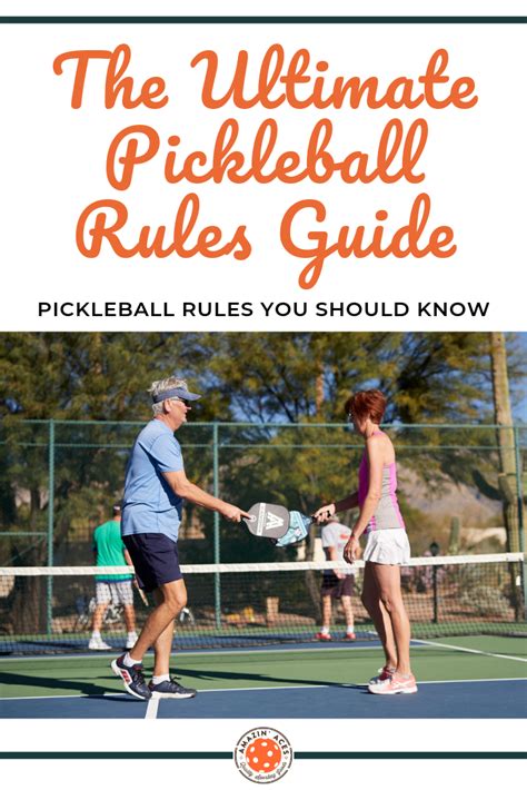 The Ultimate Pickleball Rules Guide