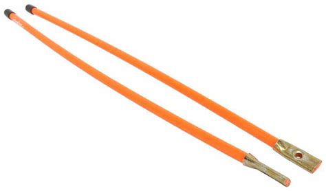 Replacement Snow Plow Guides for Sno-Way Plows - 24" Long - Orange - Qty 2 SAM Snow Plow Parts ...