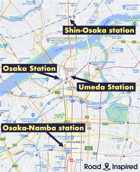 Osaka Station vs. Umeda Station vs. Shin-Osaka station vs. Osaka-Namba ...