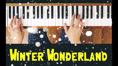 Winter Wonderland (Piano Tutorial) - YouTube