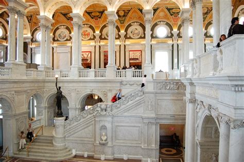 Library of Congress - Tour of the Library of Congress of the United States in Washington, D.C.